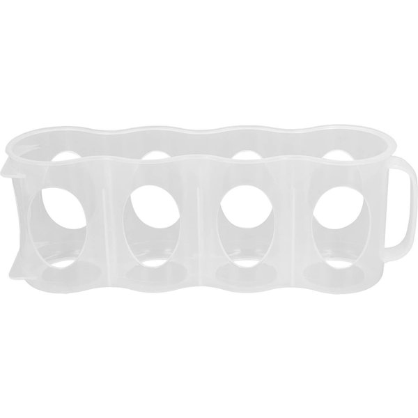 Caja De Almacenamiento Transparente Reutilizable Soporte Organizador Para Almacenamiento De Latas De Bebida Con Asa Para-image
