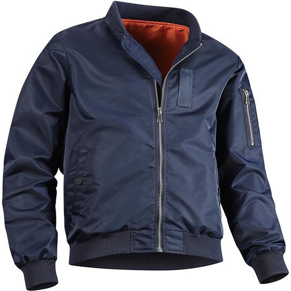 Mono Para Hombre Primavera Y OtoñO Nueva Tendencia Holgado Ropa De BéIsbol NiñOs Americanos Chaqueta De Piloto 4XL Black-image