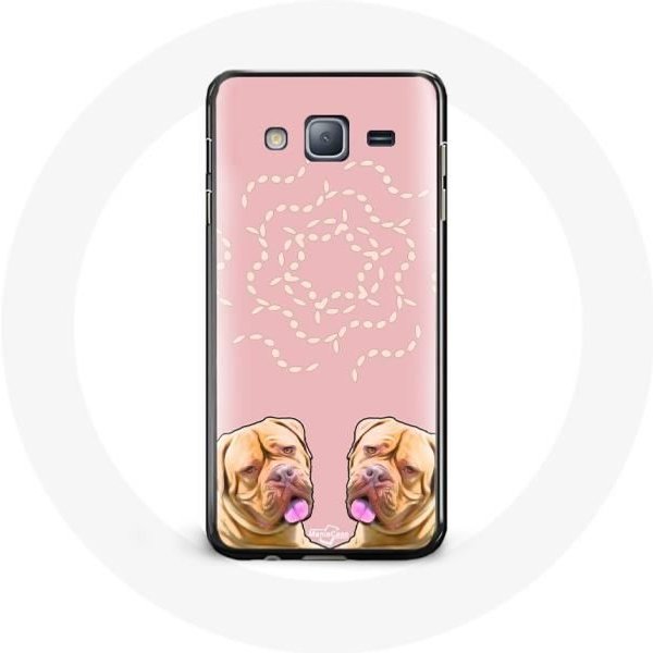 Funda Para Samsung Galaxy J3 Dogo De Burdeos Foto SiméTrica-image