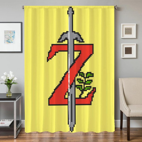 Cortinas Para El Interior De La Cocina, 2 Piezas, Para Sala De Estar, Cortinas Opacas, Cortina Para Puerta, Z-Zelda-A, ParticióN, DecoracióN De Dormitorio W50Xh70Cmx2Pcs-Cl-image