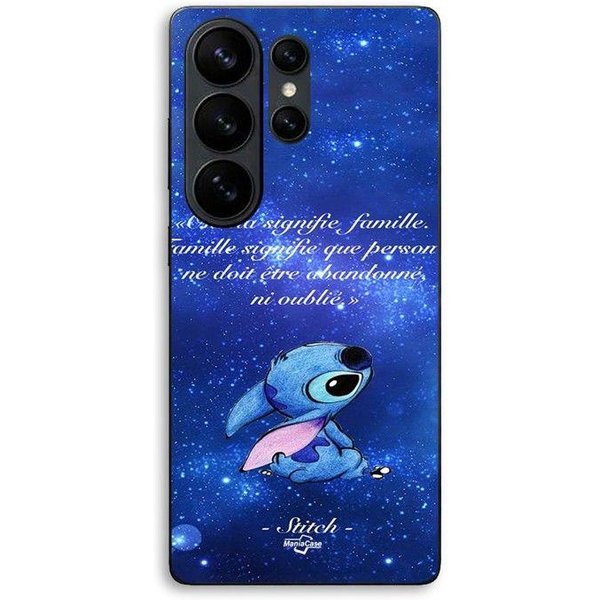 Etui Dla Samsung Galaxy S26 Ultra ŚCieg Disney Stitch SłOdki Ohana Znaczy Rodzina Maniacase Czarny-image