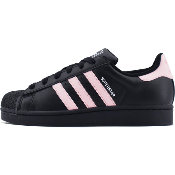 Adidas Originals Superstar 2 Wygodne Niskie Buty Skateboardowe Unisex Czarne RóżOwe Ji0079(DrużYna1253-) 37⅓ Black-image