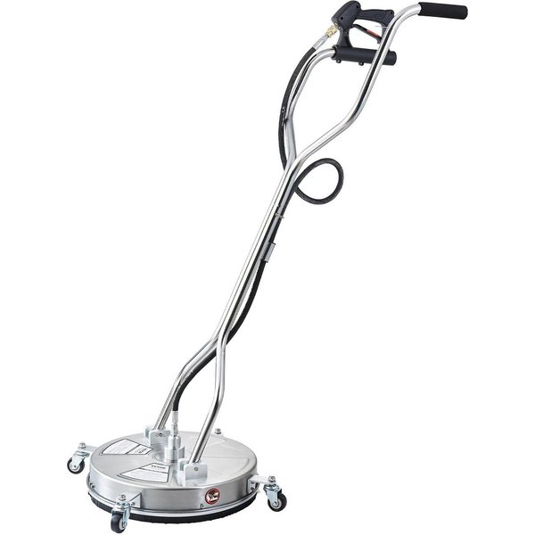 Limpiador De Superficies Para Hidrolimpiadora De 18 , 4 Ruedas, Doble Mango, MáXimo 4000 PSI-image