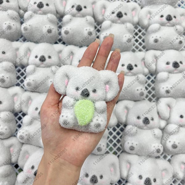 Koala Taba Squishy Miś Zwierzę Fidget Zabawka Asmr Sensoryczna Ulgę W Stresie ŚCiskana Zabawka Dla Dzieci SzczęśLiwa Gra Upominki Na Imprezę Prezent ŚWiąTeczny Gray-image