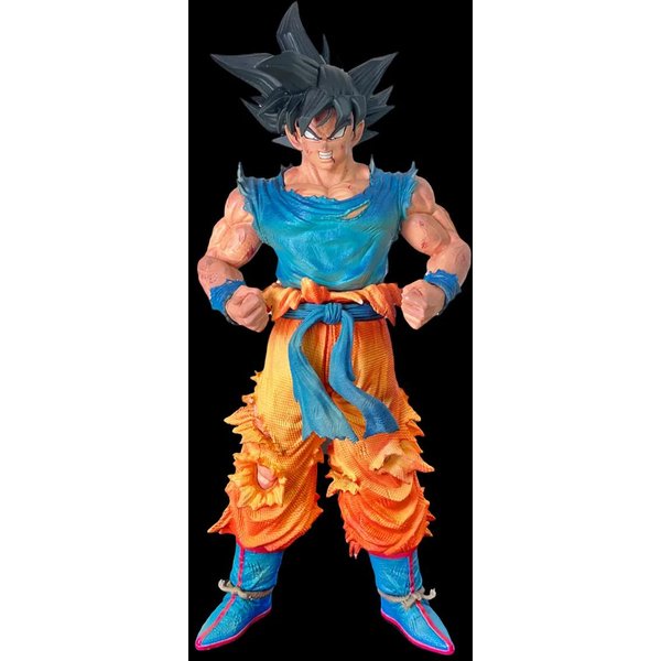Dragon Ball Z Figurka Son Goku Super Saiyan Goku Figurka Akcji PVC Statua Ozdoba Na Biurko Model Kolekcjonerski Zabawki Prezent No Box Blue-image