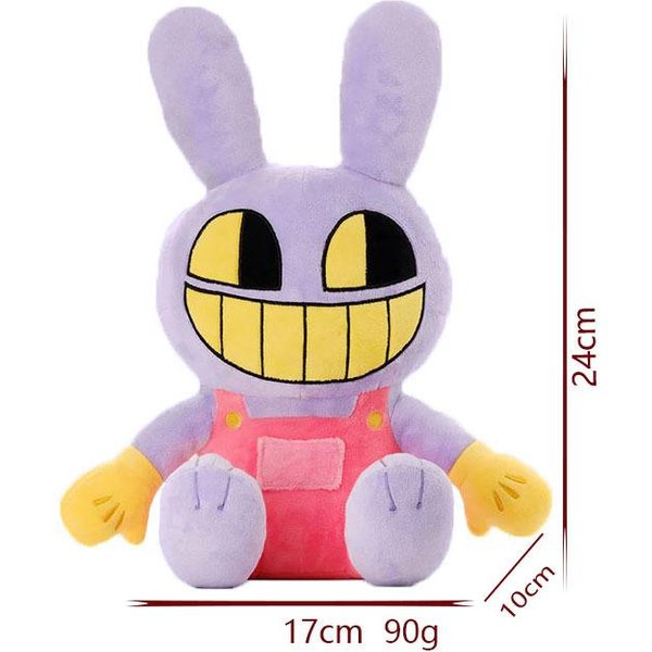 24-45 Cm Niesamowita Pluszowa Lalka Urocza Puszysta Pluszowa Zabawka KreskóWkowa Dekoracja Pokoju Prezent Dla Dzieci Fani Cyrku Kolekcjonerska-image