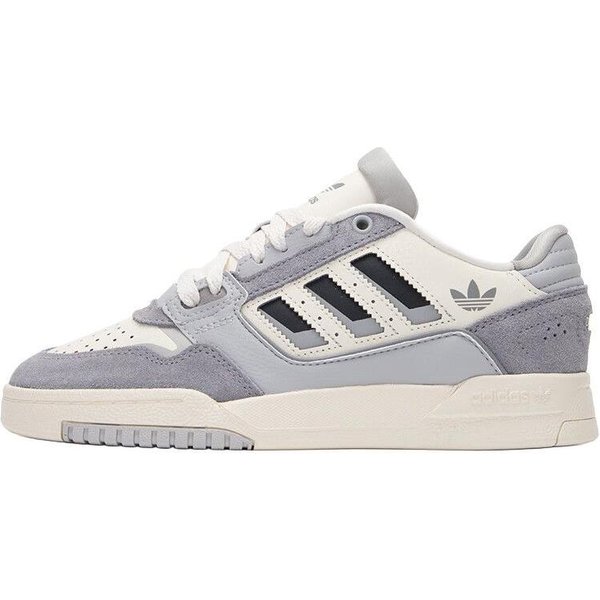 Adidas Originals Drop Step 2.0 Resistentes Al Deslizamiento Resistentes A La AbrasióN De CañA Baja Zapatos Casuales Unisex Gris JQ0063 41 White-image