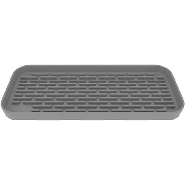 Alfombrilla Para Secar Platos Para Encimera De Cocina Silicona Antideslizante Alfombrilla Escurridora Para Fregadero Para Taza CristaleríA-image