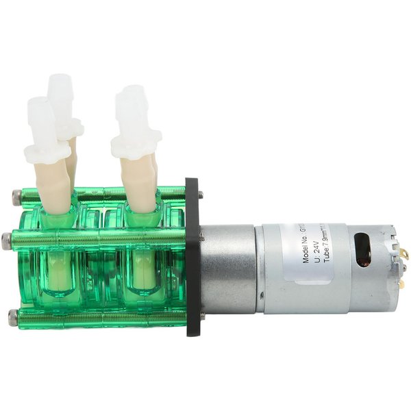 Bomba PeristáLtica De Doble Cabezal De Alto Caudal Resistente A La CorrosióN Bomba Dosificadora De LíQuidos Con Tubo BPT 700Ml/Min-image
