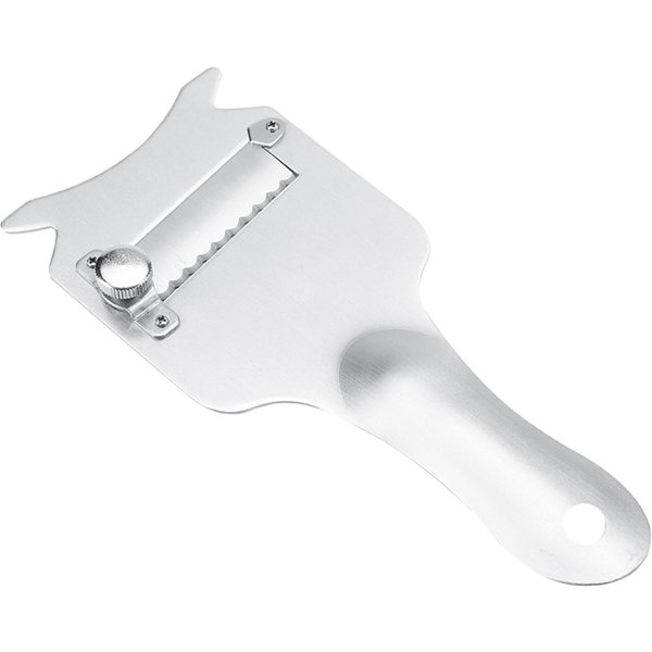 Cortador De Queso Y Trufa De Acero Inoxidable Con Cuchilla Ajustable Para Rallar Chocolate. Aparato De Cocina. White-image