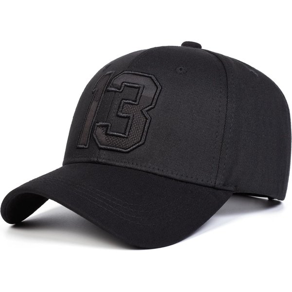 Unisex 13 Haftowane Czapki Baseballowe Wiosna Jesień Outdoor Regulowane Codzienne Czapki Czapka PrzeciwsłOneczna Czapka Sportowa-image