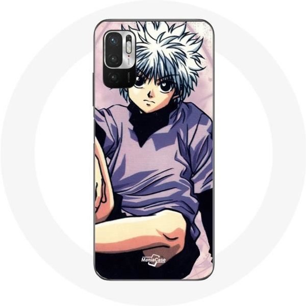 Funda Para Xiaomi Redmi Note 10T 5G Killua Zoldyck Hunter X Hunter Flash Anime-image