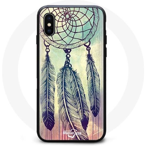 Funda - Maniacase - Iphone XS Max - Flexible - Negra - AtrapasueñOs Negro-image