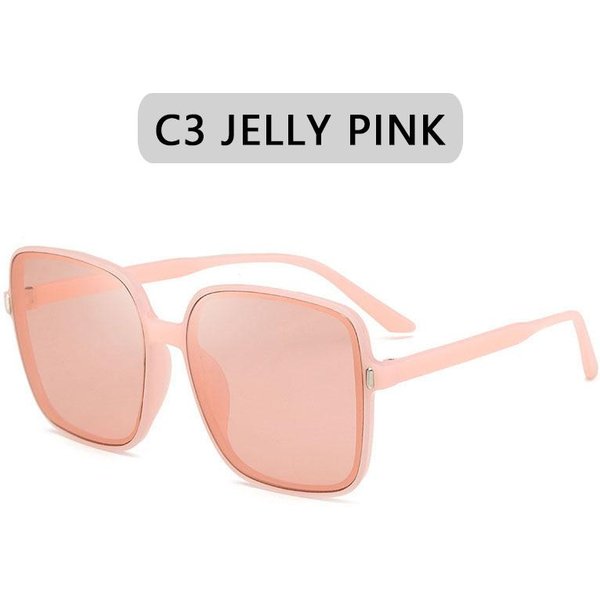 Modne Oversize Okulary PrzeciwsłOneczne Damskie Luksusowy Projektant Vintage Kwadratowe Okulary PrzeciwsłOneczne Klasyczne Okulary Dla Pani UV400 DużA Oprawka Other-image