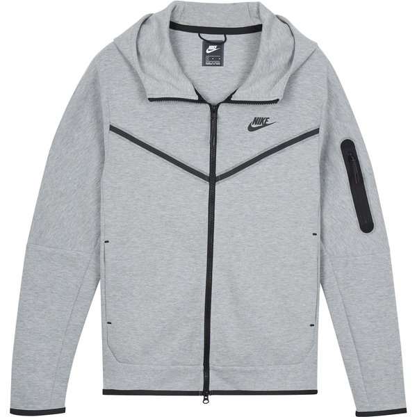 Sudadera Con Capucha Nike Sportswear Tech Fleece Con Cremallera Completa Talla AsiáTica L Gray-image