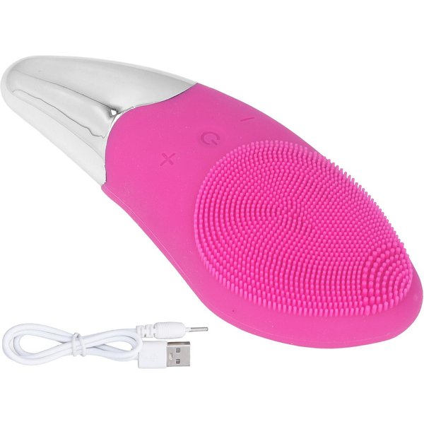 Cepillo Limpiador Facial Limpieza Profunda De Poros Masajeador Facial Limpiador Facial De Silicona UltrasóNico-image