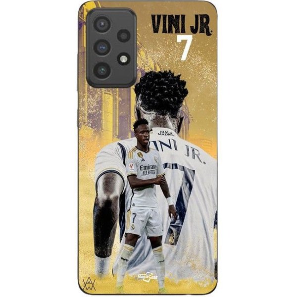 Etui Na Telefon - Maniacase - Samsung Galaxy A33 5G - Vinicius JR - Czarne - MięKkie Czarny-image