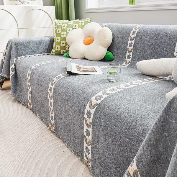 Toalla Para Sofá DoméStica Multifuncional PañO De Cubierta Toalla Antideslizante Y Anti ArañAzos De Gato Cubre Sofá Cubierta Suave Delicada Toalla Universal 180X130Cm1Pcs-image