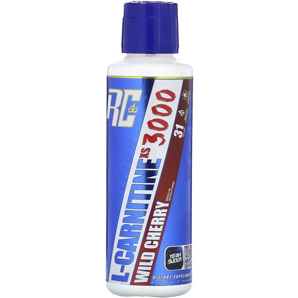Ronnie Coleman, EdicióN Vital, L-Carnitina XS 3000, Sabor Cereza Silvestre, 16 Fl Oz (473.28 Ml)-image