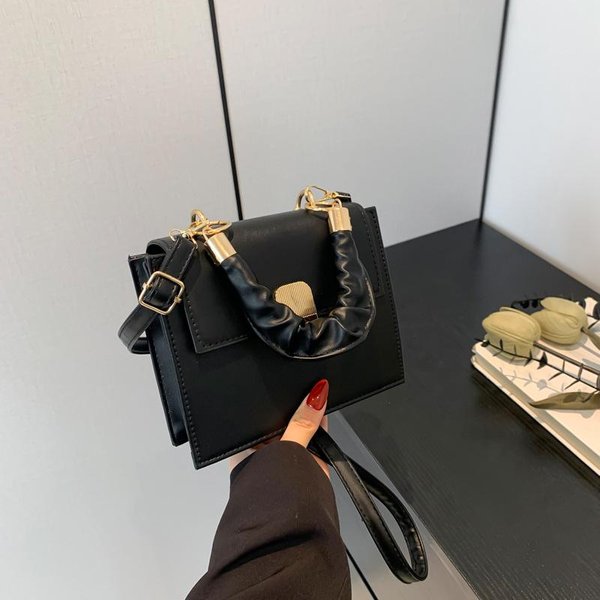 Luksusowa Niszowa Torba Crossbody Dla Kobiet Nowa Moda RęCzna MałA Kwadratowa Torba Wiosna I Lato Wszechstronna Retro Torba Na Ramię-image
