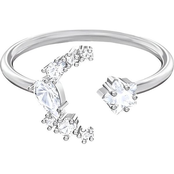 Anillo Swarovski PenéLope Cruz Moonsun Abierto De Cristal Para Mujer Anillos 5513974 55 White-image