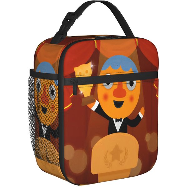 ¡Yo! Noodle & Pals Accesorios Bolsa De Almuerzo Aislante Para Viajes Contenedor De Comida Refrigerador Reutilizable Fiambrera TéRmica Option 1-image