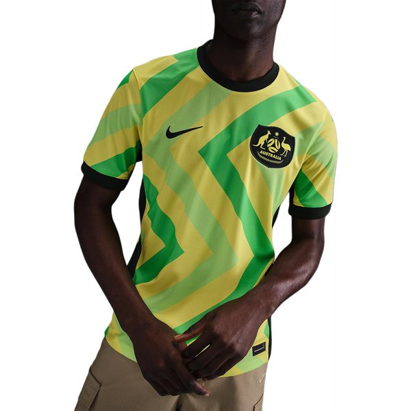 Koszulka PiłKarska Nike Dri Fit Australia 2025/26 Domowa MęSka Jasna XL-image