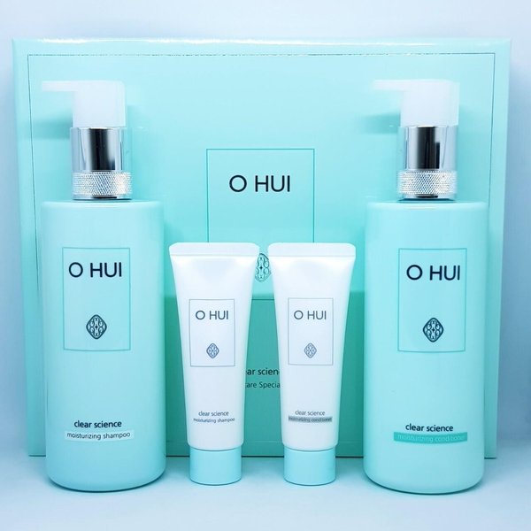 O HUI Clear Science Zestaw Specjalny Do PielęGnacji WłOsóW 3 Produkty KoreańSka Luksusowa Marka Sklep White-image