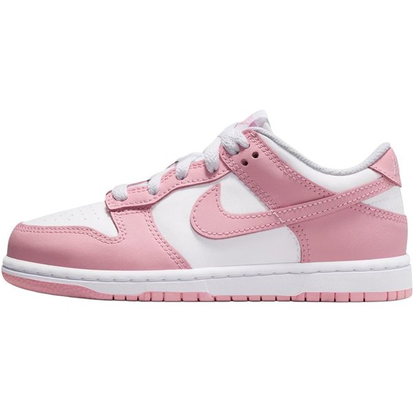 Nike Dunk Low PS ŚRedni Jasny Róż DziecięCe Sneakersy BiałE FB9108-125 29.5-image