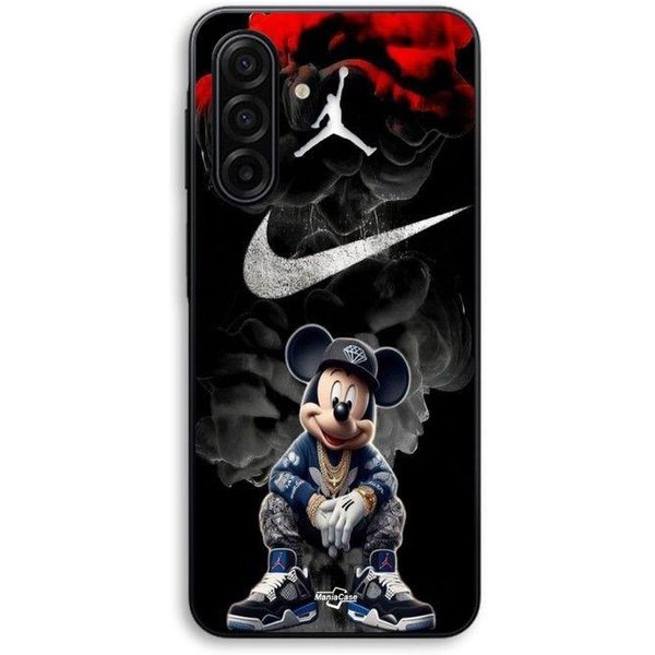 Etui Na Telefon - Maniacase - Samsung Galaxy A17 - MięKkie - Silikon Tpu - Mickey Jordan-image
