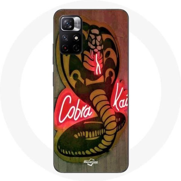 Coque Maniacase Pour Redmi Note 11 5G Cobra Kai Logo SéRie-image