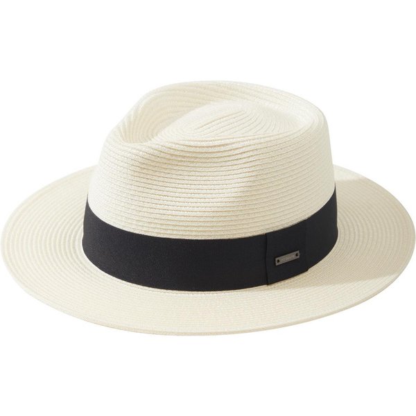 Sombreros De Sol Panama De Cabeza Grande Para Verano 59-61 Cm Hombres Ala Ancha Sombrero De Paja Jazz Sombrilla ProteccióN Solar Sombrero De Playa Unisex Tallas Grandes Fedoras L 59-61Cm Marfil-image