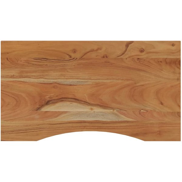 Tablero De Escritorio 80X50X2.5 Cm Rectangular Madera Maciza Acacia-image