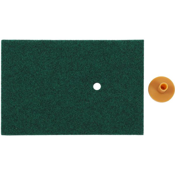 Alfombrilla De PráCtica De Swing De Golf 30X20Cm Alfombrilla De Golpeo De Golf Para Interior Almohadilla De CéSped Artificial Con Tee-image