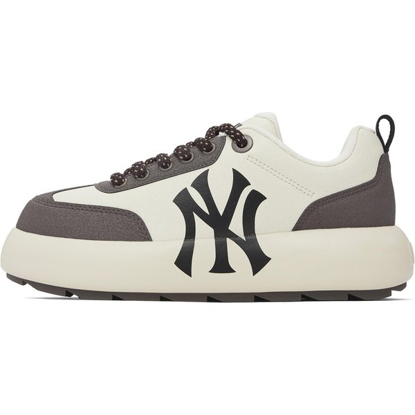 MLB New York Yankees CóModos VersáTiles Moda Tendencia Antideslizantes Zapatillas De CañA Baja Unisex Zapatillas Gris CarbóN 3ASXCBC4N-50CGS 42 White-image