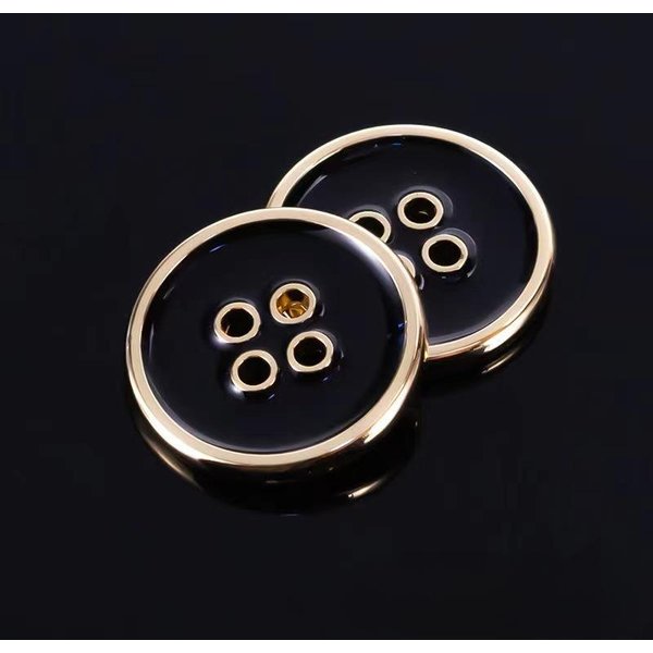 10 Sztuk Kreatywnych GuzikóW Trzonkowych Modne Guziki Trzonkowe Z Metalu Wysadzane Diamentami Wysokiej JakośCi Guziki Dodatki OdzieżOwe 20Mm-image
