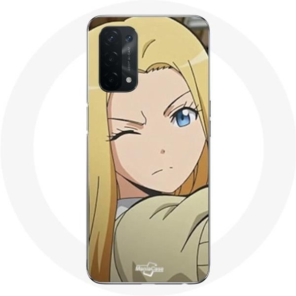Funda Para Oppo A74 5G - Maniacase - Nakamura Rio - Anime Y Manga - Flexible - Blanco-image