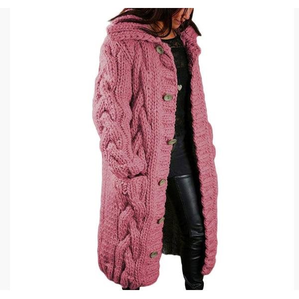 2025 Damski Kardigan Sweter PłAszcz Plus Size - Dzianina W Stylu Europejskim I AmerykańSkim 5XL-image