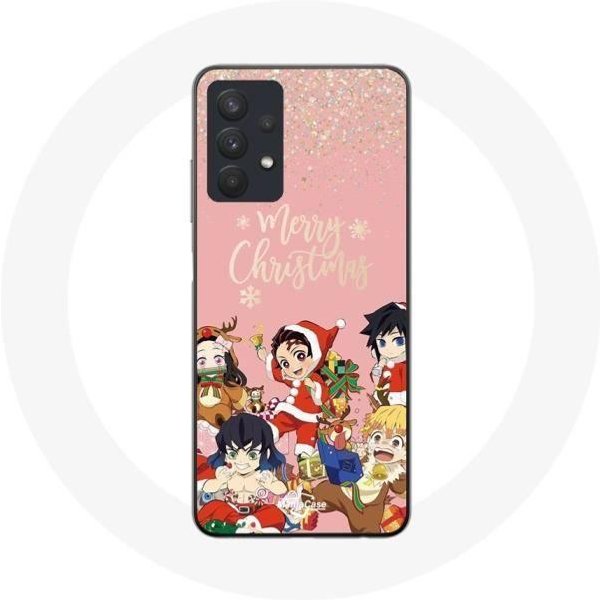 Funda - Maniacase - Samsung Galaxy A32 5G - Flexible - Anime - Feliz Navidad-image