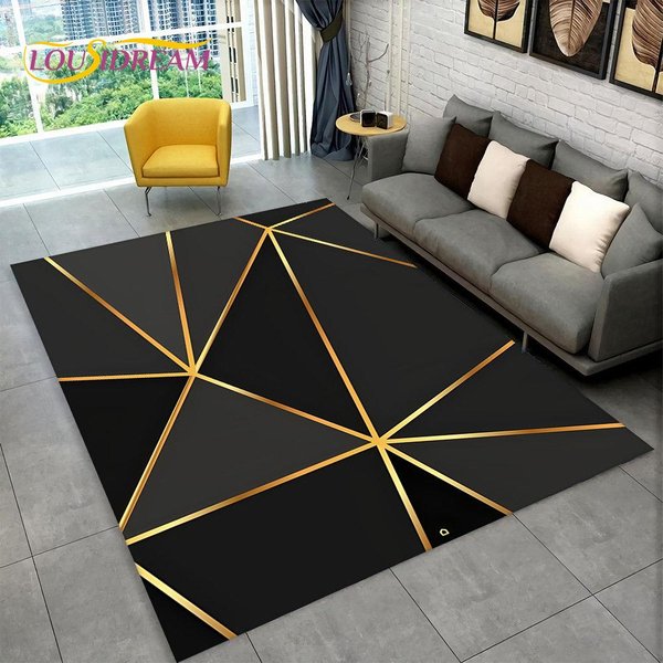 3D Abstrakcyjne Nowoczesne Geometryczne Iluzja Dywan Do SkłAdania, Dywan Dywan Do Salonu Sypialnia Sofa Wycieraczka Decor, Gra Dla Dzieci AntypośLizgowa Mata PodłOgowa 40X60Cm(15X23In) Gray-image