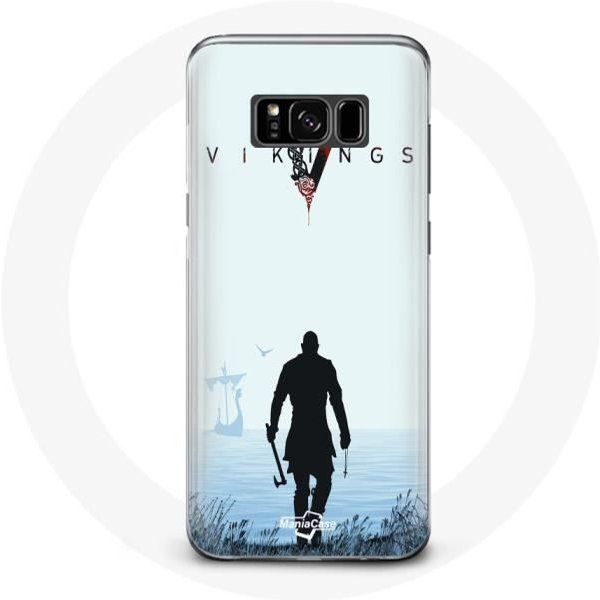 Funda Para Samsung Galaxy S8 Vikings Serie Temporada 6 Ragnar Lothbrok El TráIler 2022-image