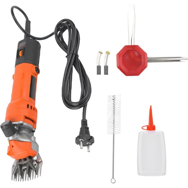 Esquiladora EléCtrica PortáTil Para Lana Para Ovejas Cabras MáQuina De Granja (16A,4.8Mm)-image
