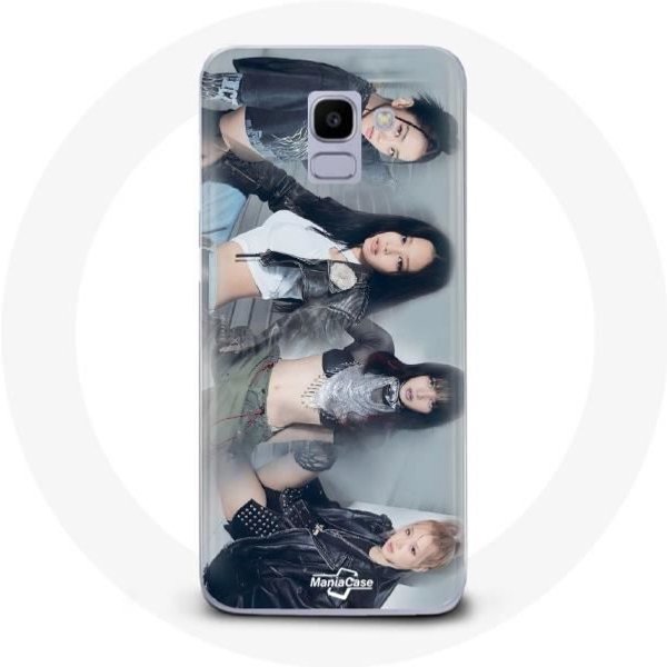Funda Para Samsung Galaxy A8 2018 Blackpink Teaser Born Pink Single Shut Down PóSter Miembros-image
