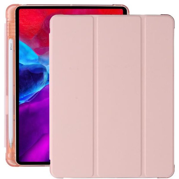 Etui Na Ipada Pro 10.5 Tablet Na Ipada Air SkóRzane MięKki Tył Pokrowiec Z Podstawką Na Ipada Air 3 Etui Z Uchwytem Na OłóWek Ipad Pro 10.5-Inch RóżOwy-image
