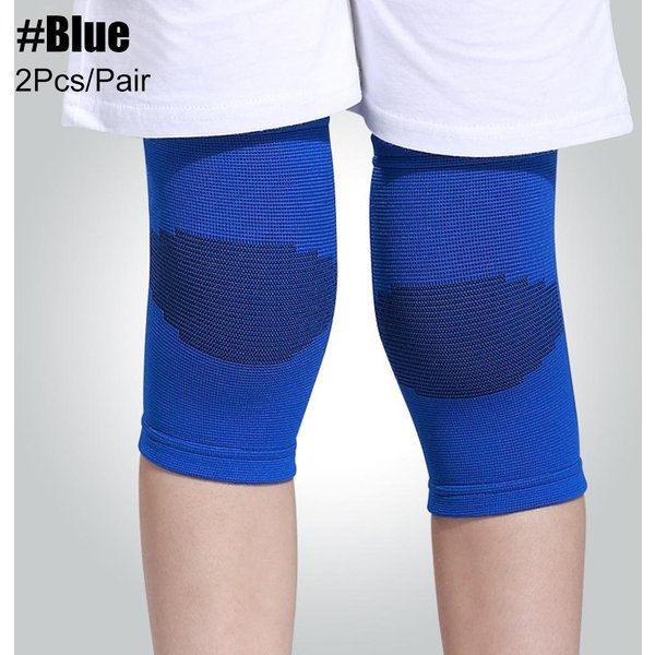 1 Par Rodillera Para NiñOs Rodilleras Perfectas Para NiñOs JóVenes Manga De CompresióN Para Rodilla Cuidado De Rodilla Infantil Ideal Para NiñOs NiñAs Deportes Seguro S Azul-image