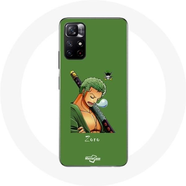 Funda - Xiaomi - Redmi Note 11S 5G - One Piece Manga - Espada De Zoro - Flexible-image