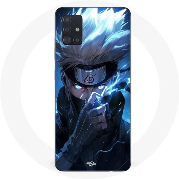 Coque Maniacase Pour Samsung Galaxy A51 5G Kakashi Hatake Anime Fanart-image