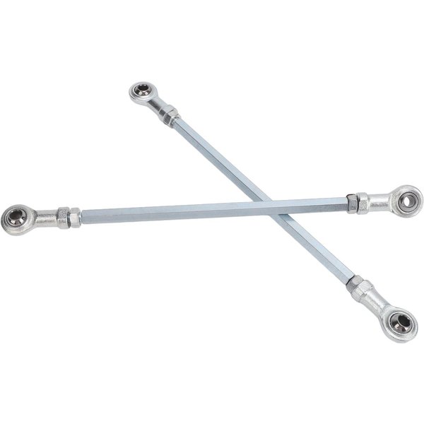 1 Para ZestawóW DrążKóW Kierowniczych Atv 280Mm Stop Stali Srebrny Przegub Kulowy Kierowniczy Zestaw DrążKóW Kierowniczych Do Quada Motocykla Terenowego Atv Gokarta-image