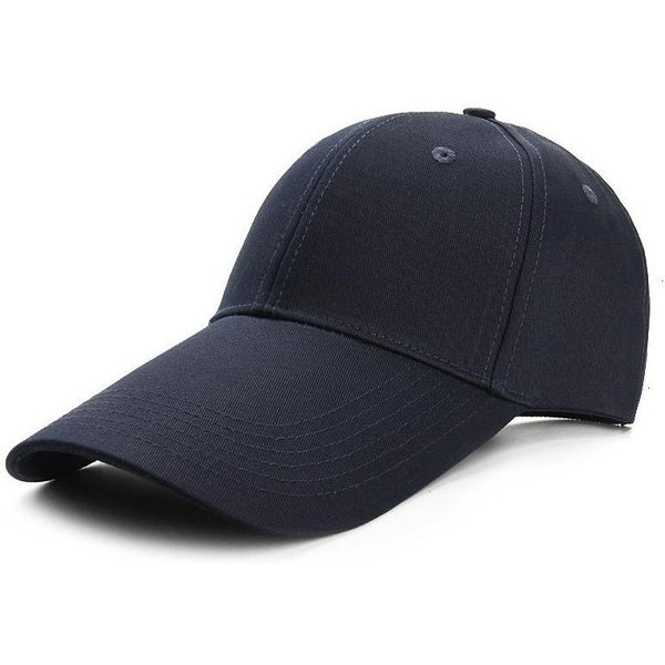 Gorra De BéIsbol De Talla Grande 65 Cm Con Visera Extendida ProteccióN Solar Para Pesca Al Aire Libre Sombreros Deportivos Talla Grande Moda Gorra Snapback Ajustable 60-65Cm Black-image