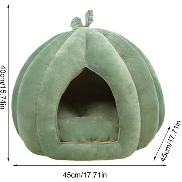 Casa Para Mascotas, Nido De Calabaza Para Gatos, Casa CáLida De Invierno Para Gatos, Cama Cerrada Para Gatos, Cueva Para Gatos, Tienda Para Mascotas, Nido Cueva Acogedor, Casa Para Perros PequeñOs Cats House & Custom Shapes 3-image